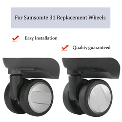 Suitable For Samsonite_31 Suitcase Wheel A1 Universal Wheel Roller Accessories B1 Silent And Wear-Resistant Replacement Rollers