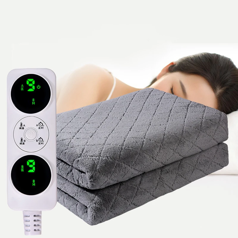 220V Heating Blanket Smart Heated Mattress Pad Electric Heater Infrared Coussin Chauffant Electric Blankets For Beds