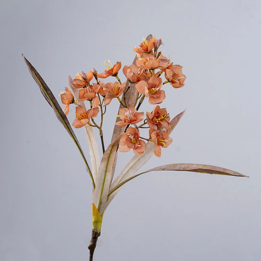 

Real Touch Artificial Narcissus Branch Elegant Luxury Silk Narcissus Flower Handmade Fake Flower Outdoor Garden Decor