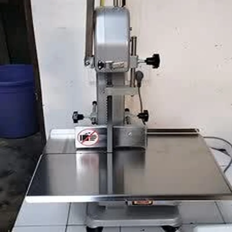 Stainless Steel Vertical Commercial Bone Home Meat Cow Fish Cutter   Cut Saw Machine