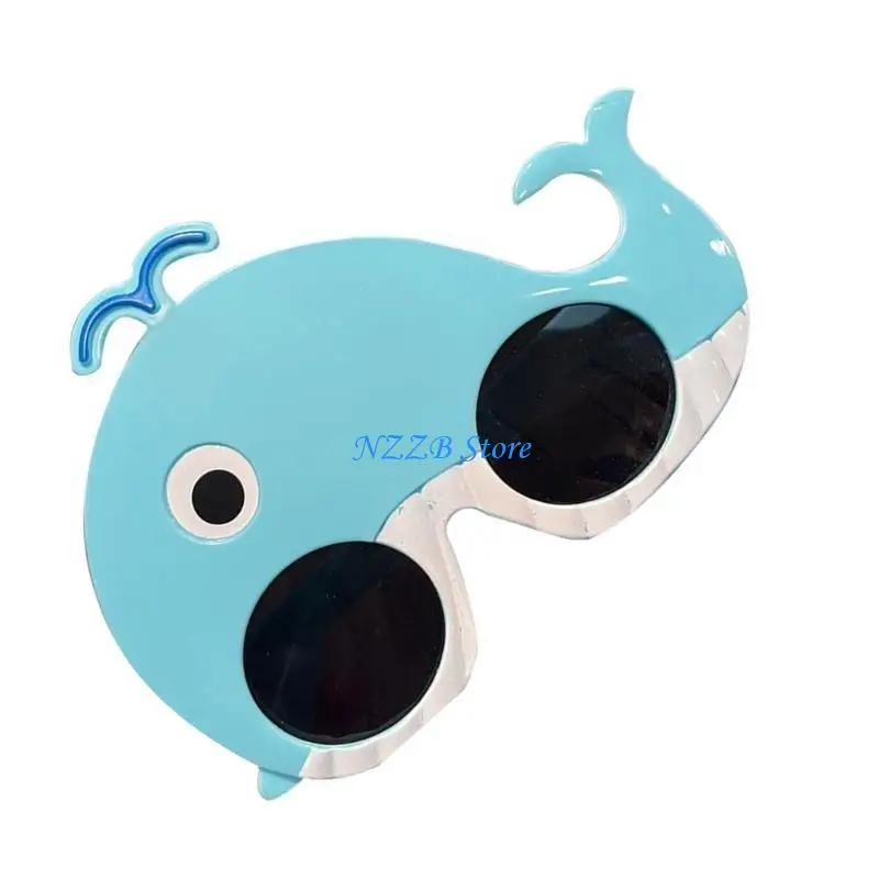 

T21f Голубые китовые глаза бокалы на Хэллоуин Косплей Овер.