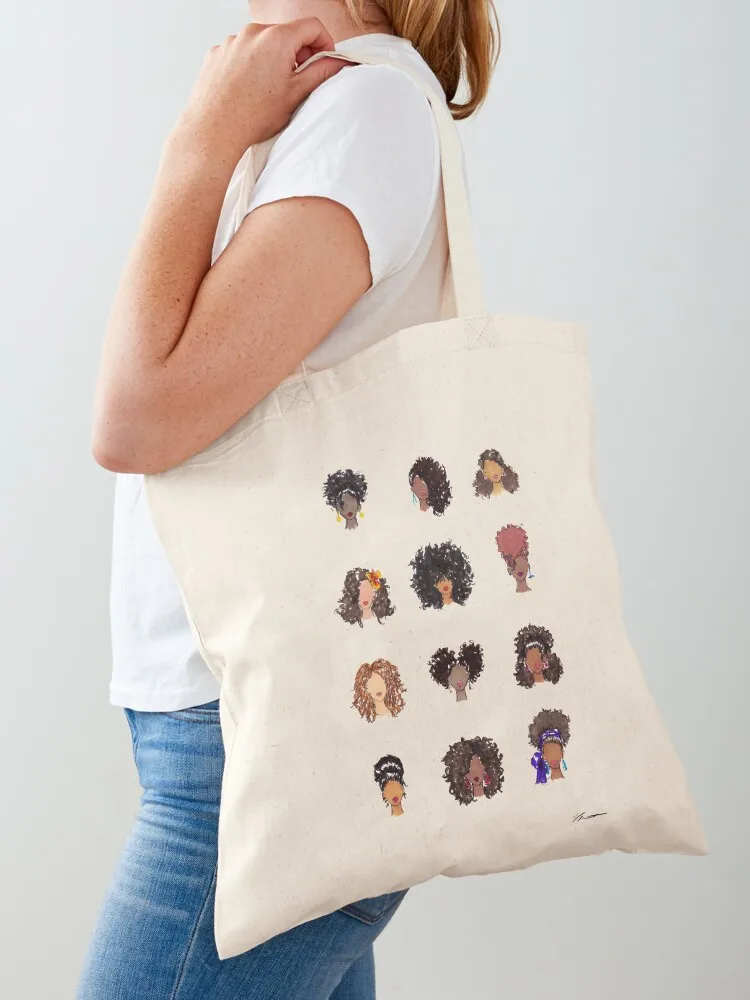 How To Be Curly Tote Bag Canvas bag great bag personalized tote