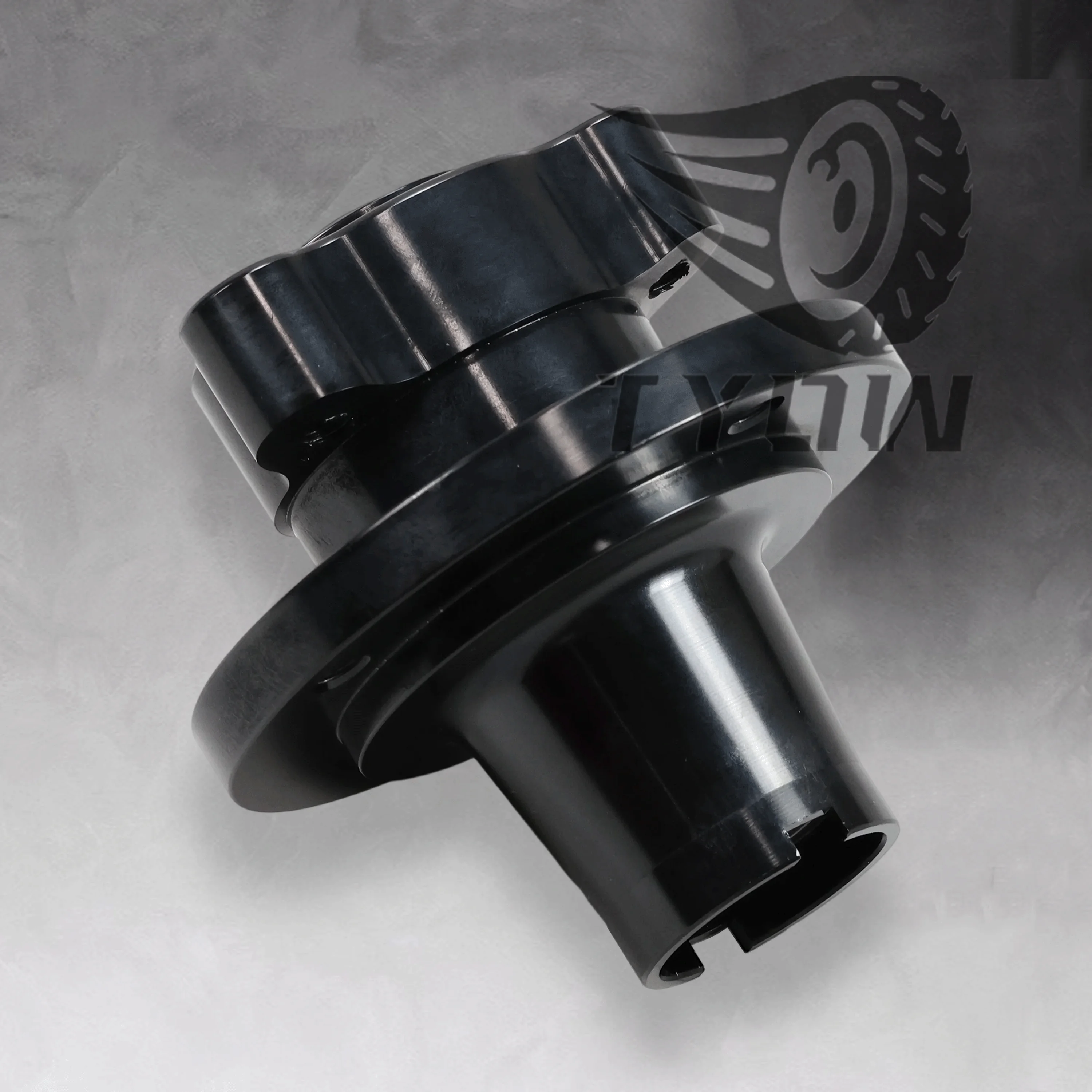 z50-cnc-front-drum-dirt-bike-hub-core-black-for-z50-little-bike-wheel-and-brake-drum-accessories