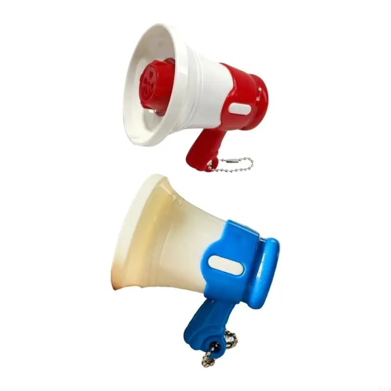 Press Button Sound Recorder Keychain Funny Interactive Toy Talking Keychain Decors for Backpacks Keychains Novelty