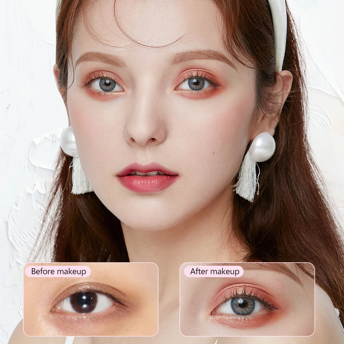 Conjunto de pincéis de maquiagem profissional para olhos, 12 peças, cabo de madeira, sombra, sobrancelha, delineador, mistura de pó, pincel para manchas