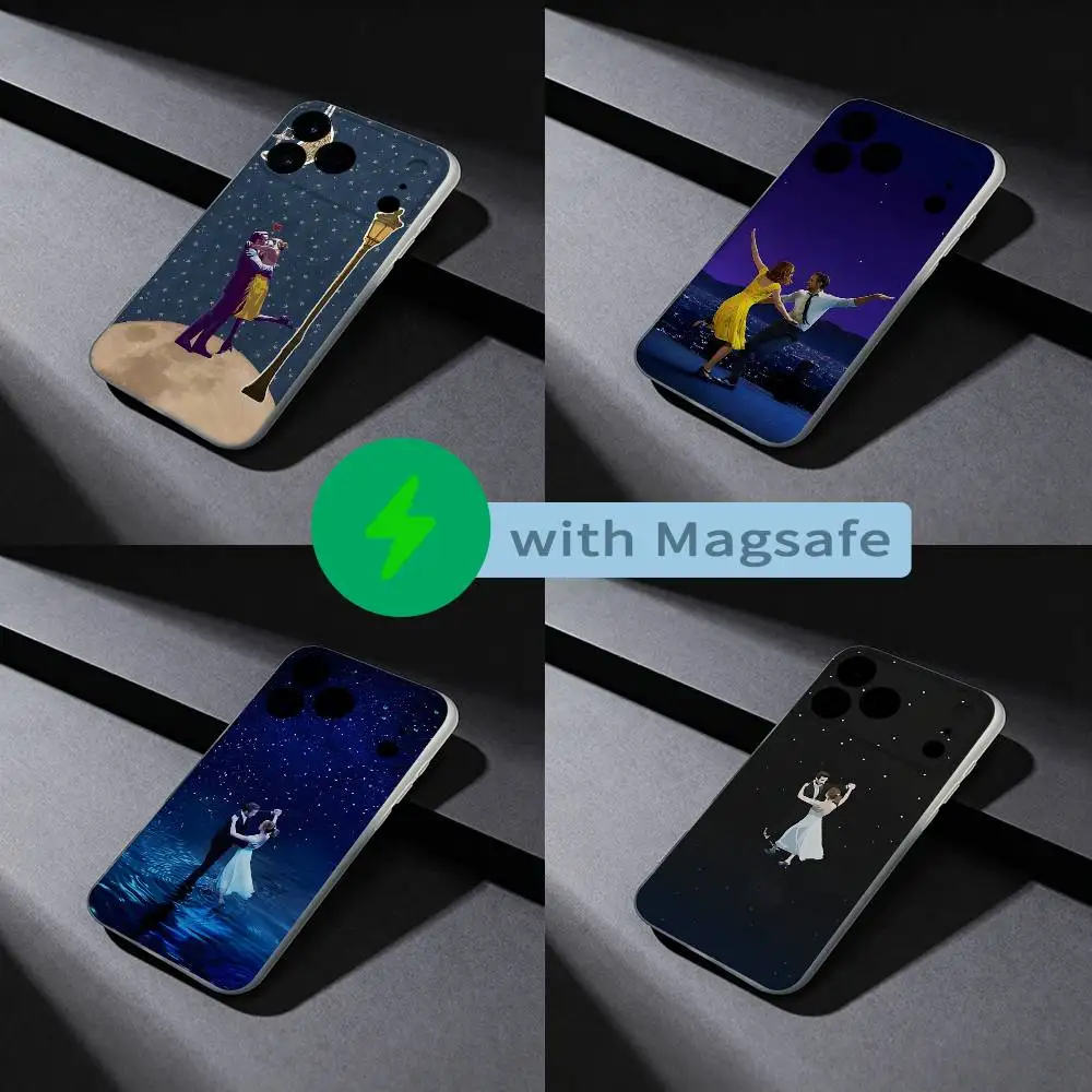 

Movie La La Land Phone Case For iPhone 17,16,15,14,13,12,X,XS,Pro,Max,Plus,E,Air,Mini with Magsafe Magnetic Frosted Clear