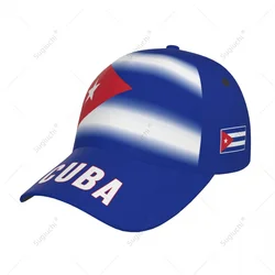 Unisex Baseball Cap Hat Cuba Flag Gradient Color 3D Printing for Tennis Outdoor Bike Bicycle Golf Baseball Sports Fans