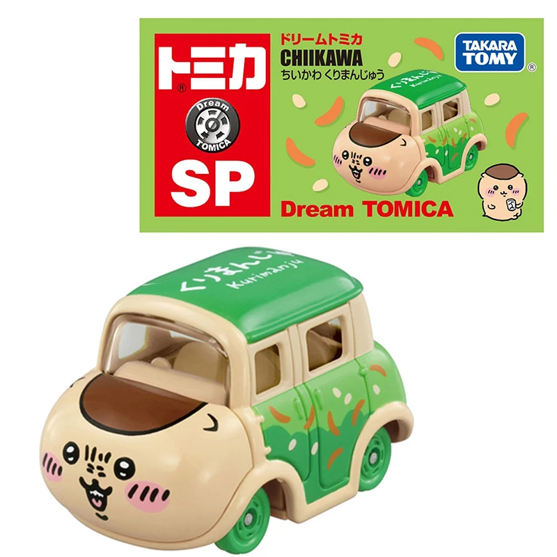 TAKARA TOMY CHIIKAWA serie figuras de coche de aleación modelos periféricos adornos decoración regalos de cumpleaños para niños juguetes de dibujos animados