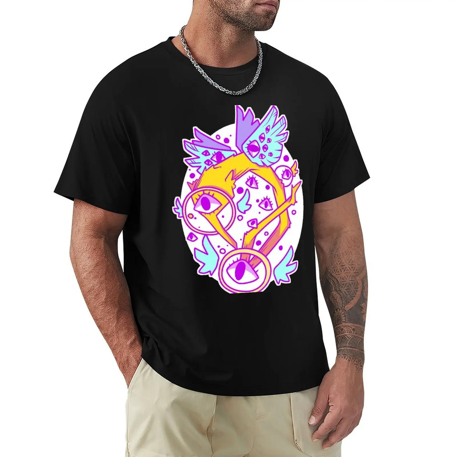 biblically accurate worm on a string T-Shirt Plus Size Street Style Tee