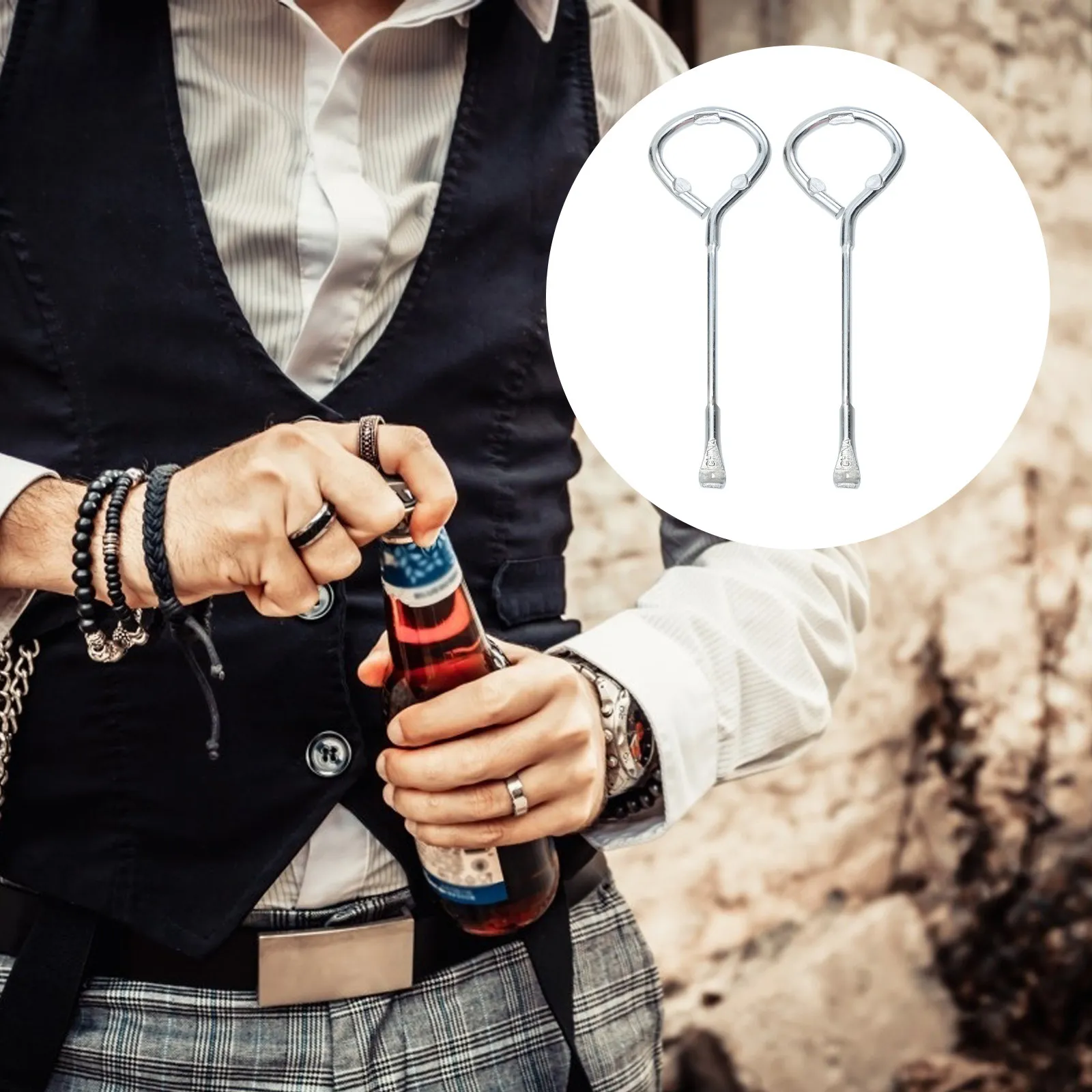 

Набор из 2 эргономичных ручных открывателей для банок и контейнеров с краской, прочные, износостойкие, компактные, легко в использовании