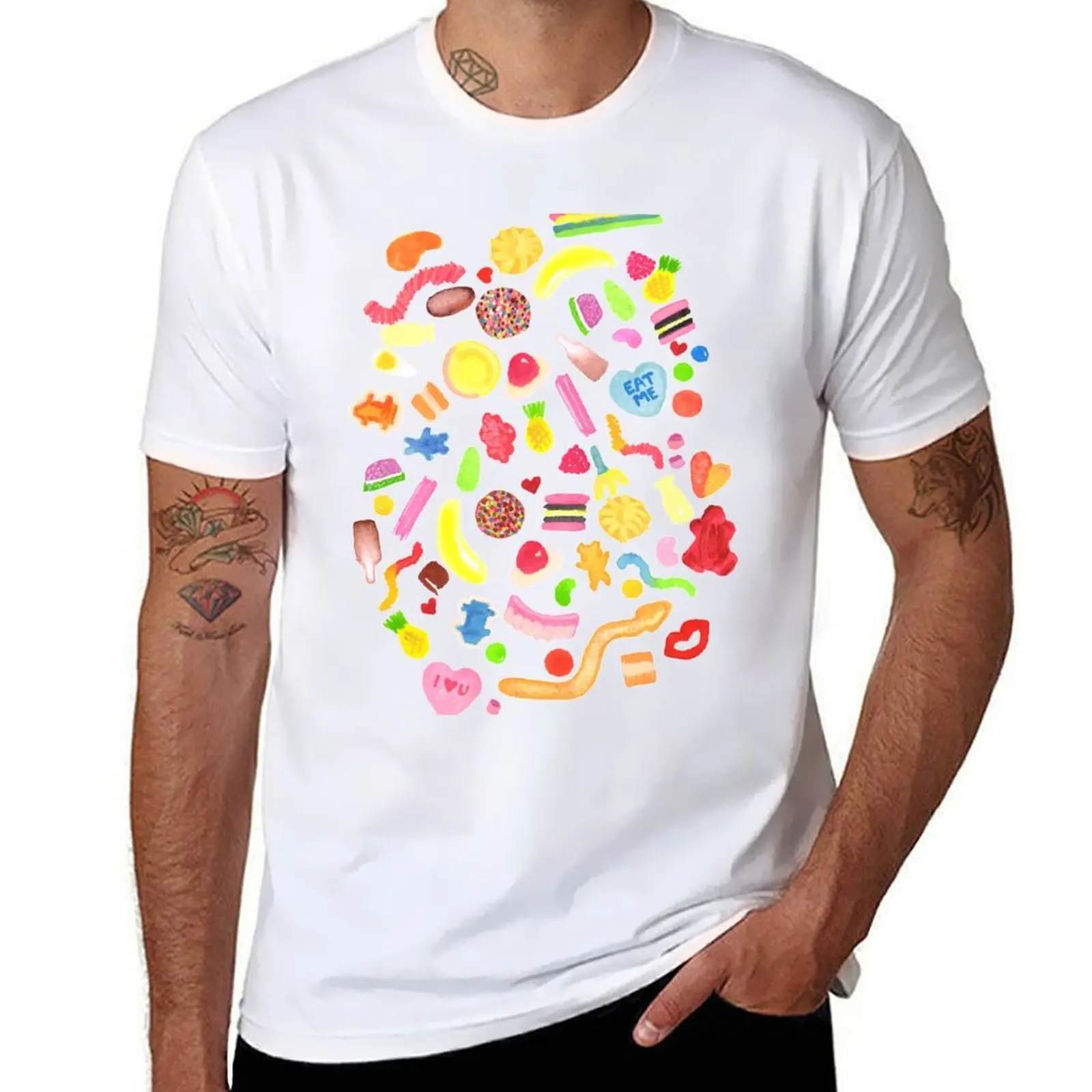 Mixed Lollies T-Shirt man t shirt designer t shirts designer T-Shirt