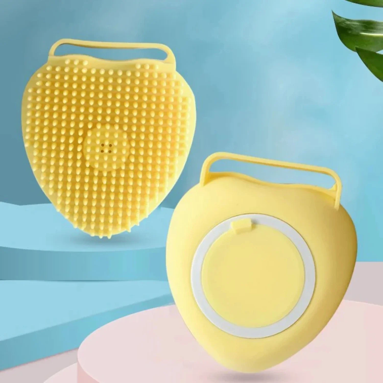 Bathroom Puppy Big Dog Cat Bath Massage Gloves Brush Soft Safety Silicone Pet Accessories  Dogs Cats Tools Mascotas Products image 3