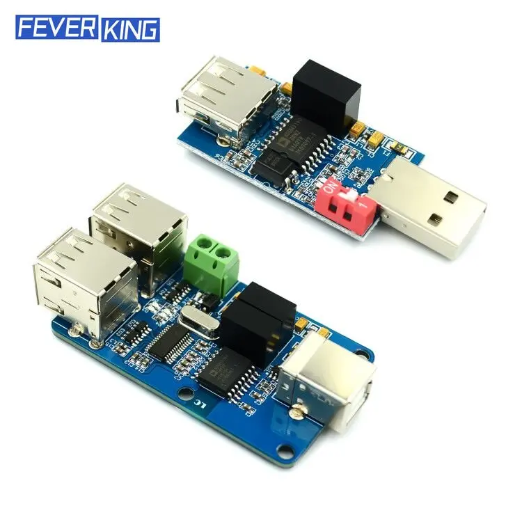 Usb Isolator 1500V Isolator ADUM3160 Module Koppeling Bescherming Board Usb Naar Usb Isolatie Met Usb 2.0