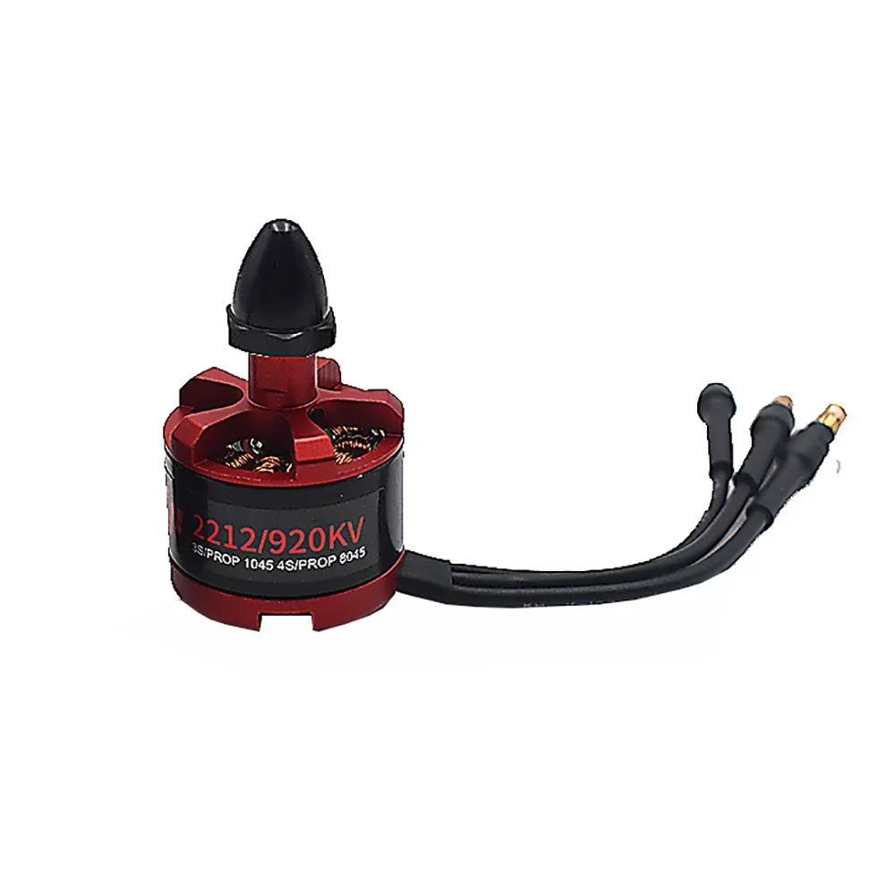 มอเตอร์ไร้แปรงถ่าน CW ccw 2212 920KV ใหม่พร้อมขั้วต่อ3.5มม. สำหรับ F450 F550 S550 F550โดรนสี่ใบพัดแบบ DIY