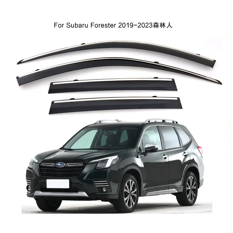 

Specially designed for 2019-2024 Subaru Forester rain or shine shield Subaru Forester thickened window rain eyebrows