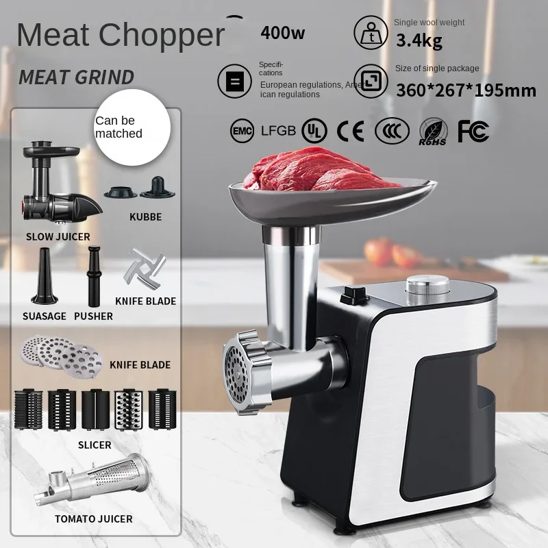 

Vegetable cutter Household slicing and shredding artifact Electric drum shredder Small