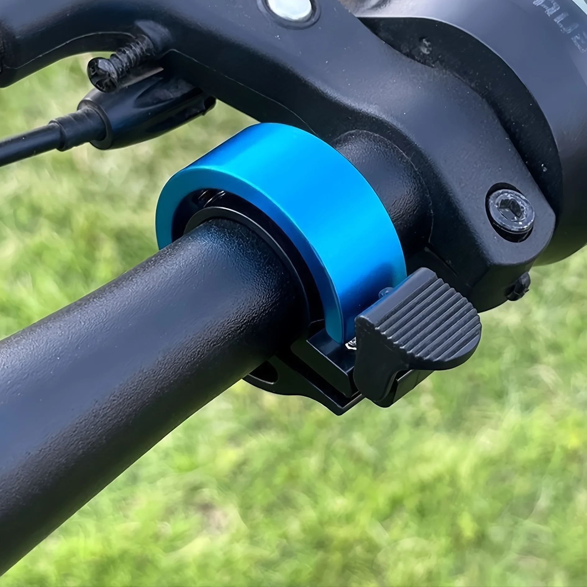 Timbre Universal para bicicleta de montaña y carretera, bocina de seguridad ligera, accesorios para manillar, aleación de aluminio