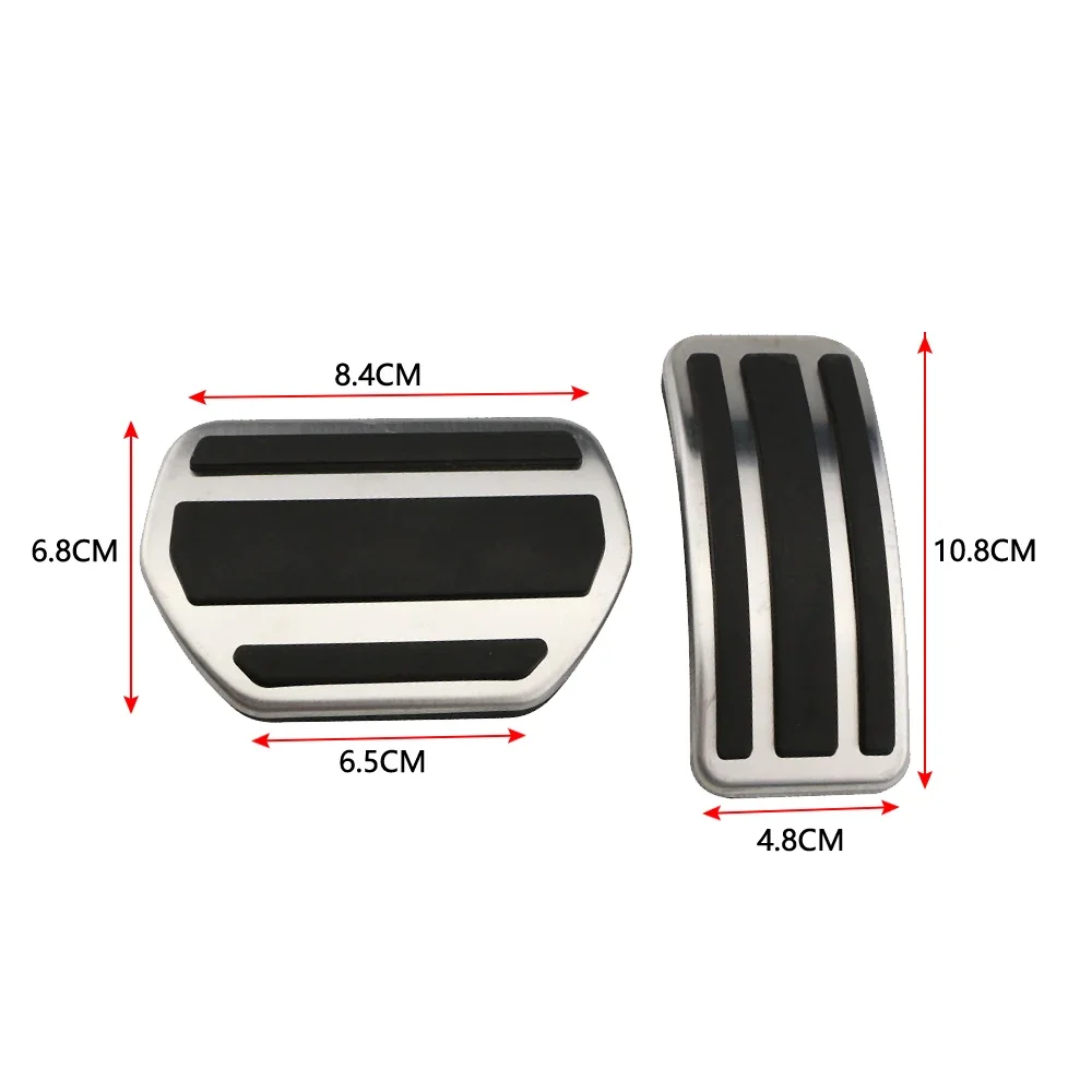 Auto Pedale für Peugeot 207 301 307 208 2008 für CITROEN C3 C4 für DS 3 4 6 DS3 DS4 DS6 AT MT Gas Bremspedal Abdeckung Zubehör – Detail 7