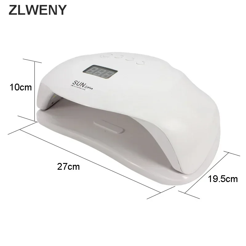 

Wholesale Good Quality Uv Led Lamps Nail Dryer SUN X Plus 72W Two Hands led nail lamp