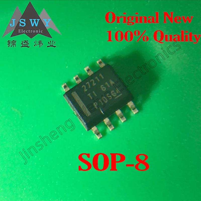 5PCS UCC27211 UCC27211DDAR UCC27211DR 27211 Bridge driver chip SMD SOP-8 100% brand new genuine electronic