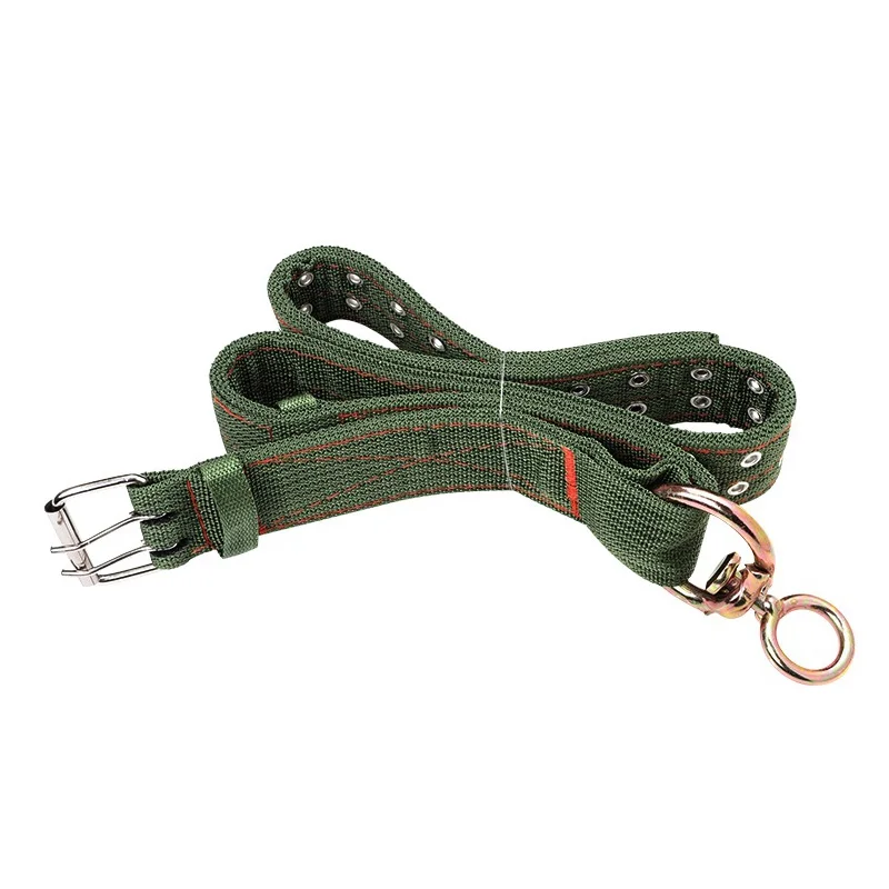 Strong Durable Belay Tie Adjustable Cattle Collar Cow Hauling Collar Livestock Feeding Supply Canvas Belt Veterinary Equipment