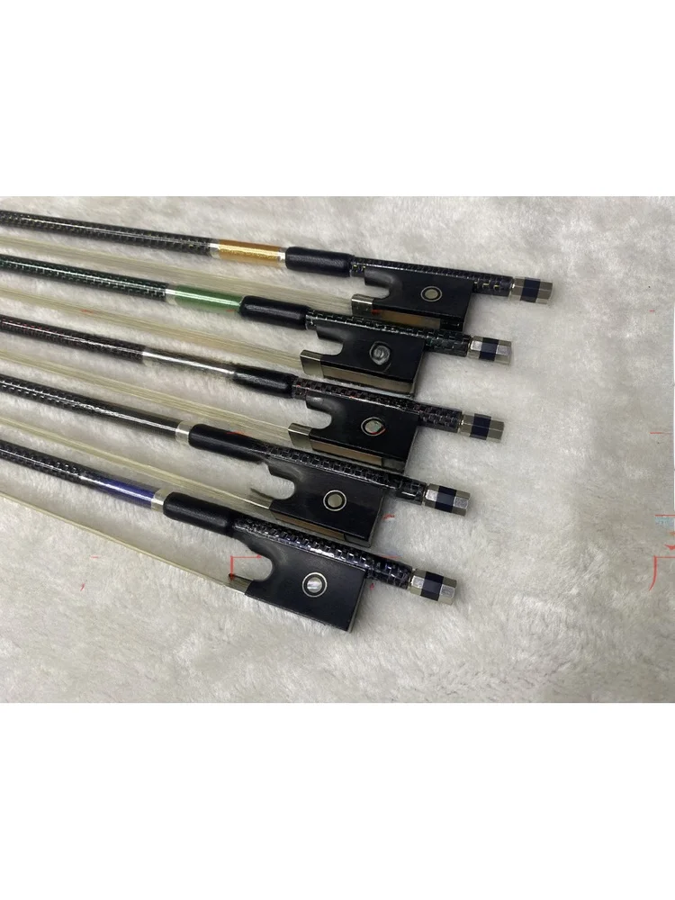 archet-de-violon-professionnel-haut-de-gamme-en-fibre-de-carbone-pure-avec-fil-argente-archet-de-violoncelle-archet-de-viola-archet-de-basse-instrument-a-cordes