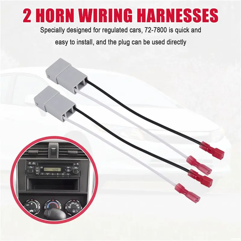 Hot Selling-72-7800 Car Speaker Connector Harness Adapter For Honda Accord Civic CRV Acura CL TL MDX And More,72-7800 Car Speake
