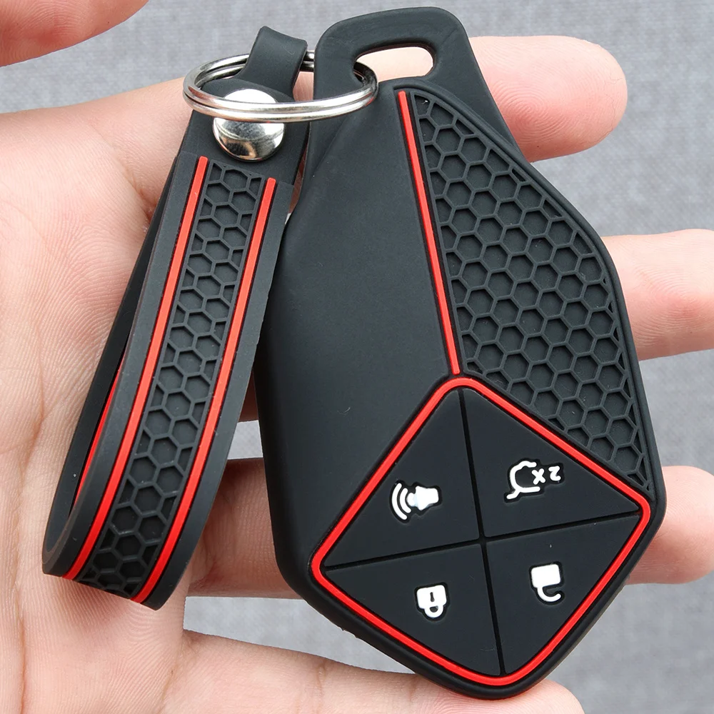 For Changan Deepal S7 S07 S09 SL03 S05 G318 2024 2025 Key Shell With Slim Strap Textured Easy Install Shock Absorbing Non Slip