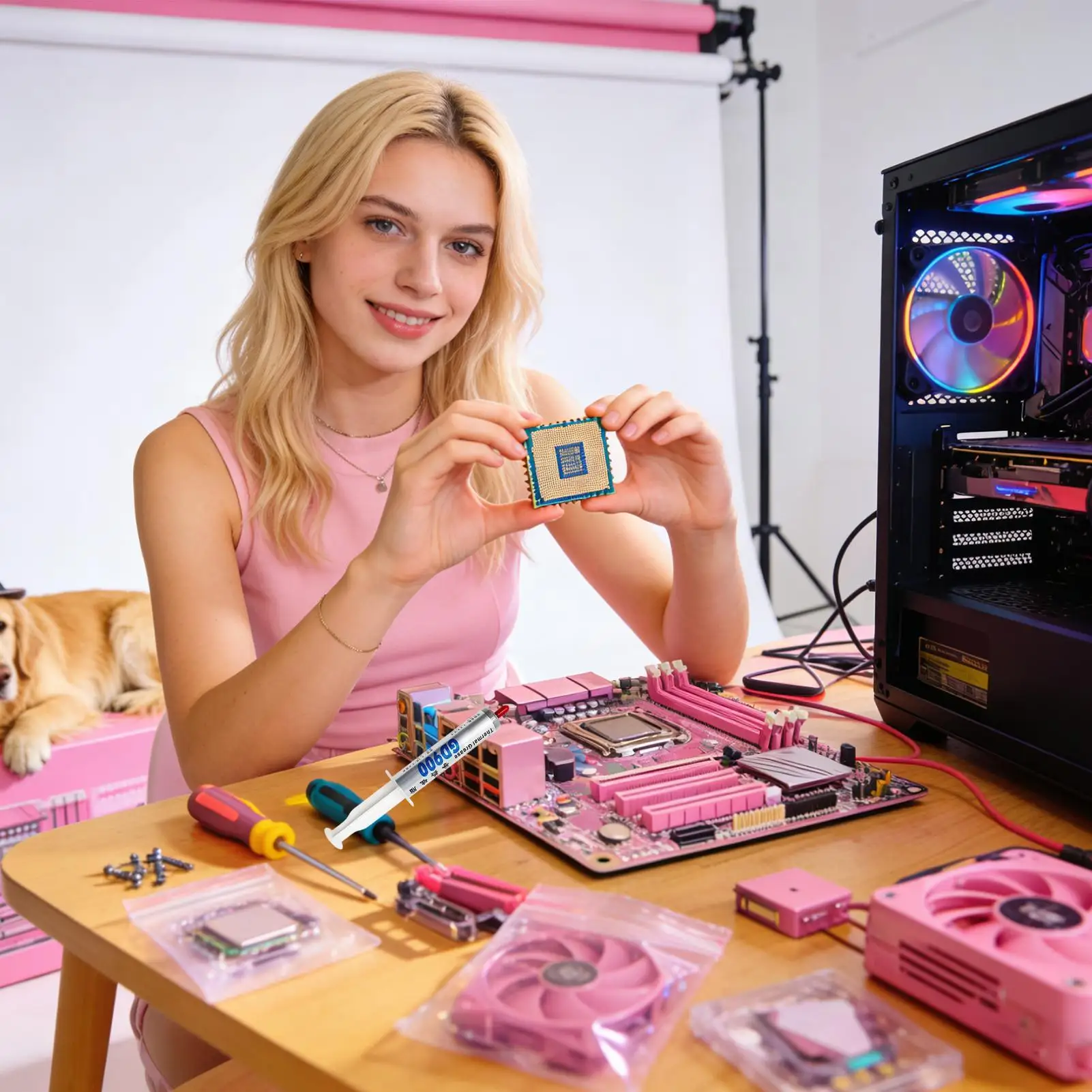 

30 г Высокопроизводительная термопаста GD900 для процессора и графического процессора, силиконовая паста для рассеивания тепла, теплоотводящая паста для ноутбука, планшета