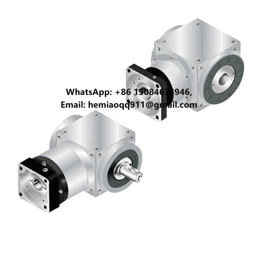 

90 Degree Right Angle Transmission Small Helical Bevel Gearbox Set Custom ODM Speed Reducer Reduction Gear Drive for Sale