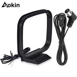 75 Ohm FM Antenna FM Antenna and AM Loop Antenna for Pioneer Onkyo Yamaha Marantz Indoor HD Radio FM Radio Bluetooth Home