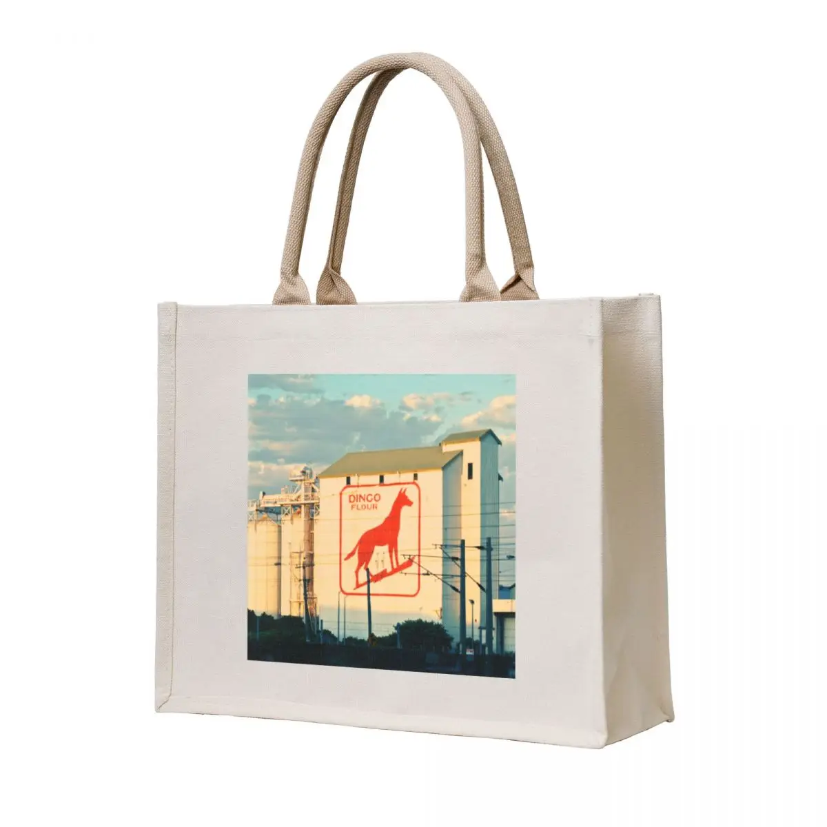 

Dingo Flour, Perth WA Tote Bag Woman shopper bag Big bag women tote canvas
