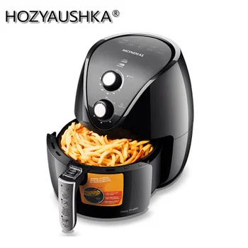 Image Air fryer household oil-free electric fryer with large capacity, automatic fries machine