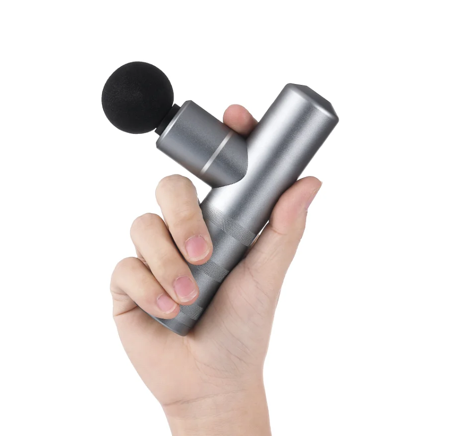 New Small Arm Professional Mini Fascia Muscle Massage Gun Heat Deep Tissue Electric Body Head and Neck Massager Gun