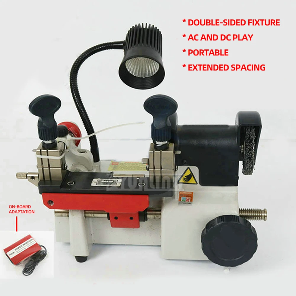 

150w Car House Key Cutting Machine Horizontal Key Cutter 220v Key Duplicating Machine Locksmith Drill Maker Q27b