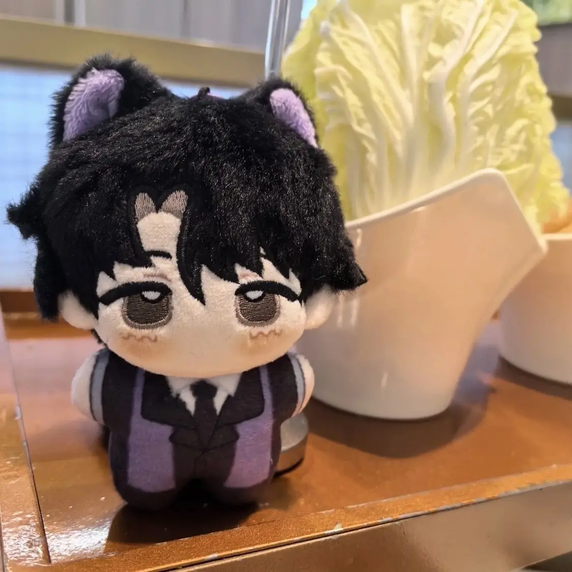 Stuffed 10cm Anime Lord of the Mysteries Klein Cute Cotton Plush Doll Surprise Gift for Kids or Backpack Pendant