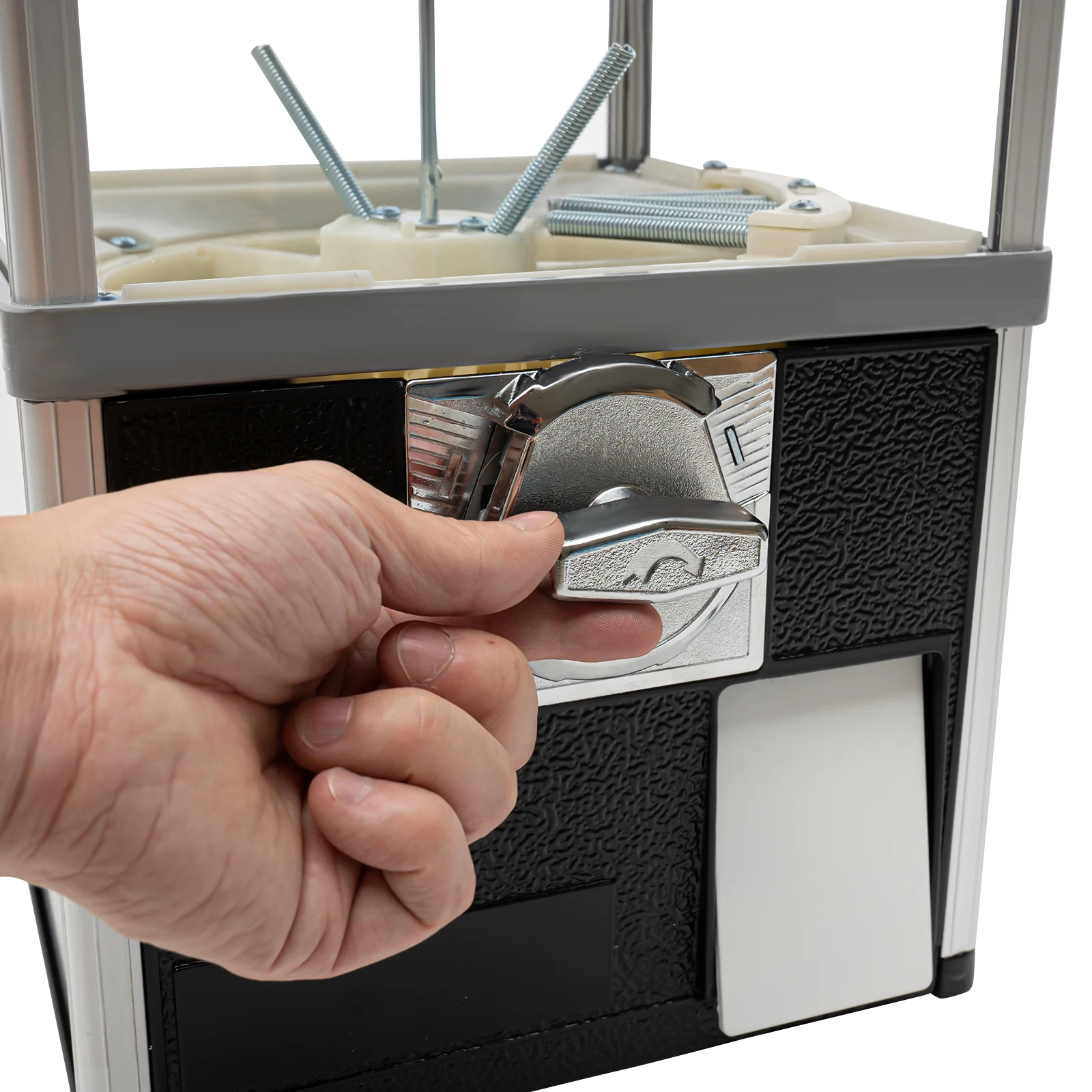 おとぎ話風の自動販売機、子供用カプセルトイとツイスターボール用、大容量200カプセル容量、安全セキュリティロック