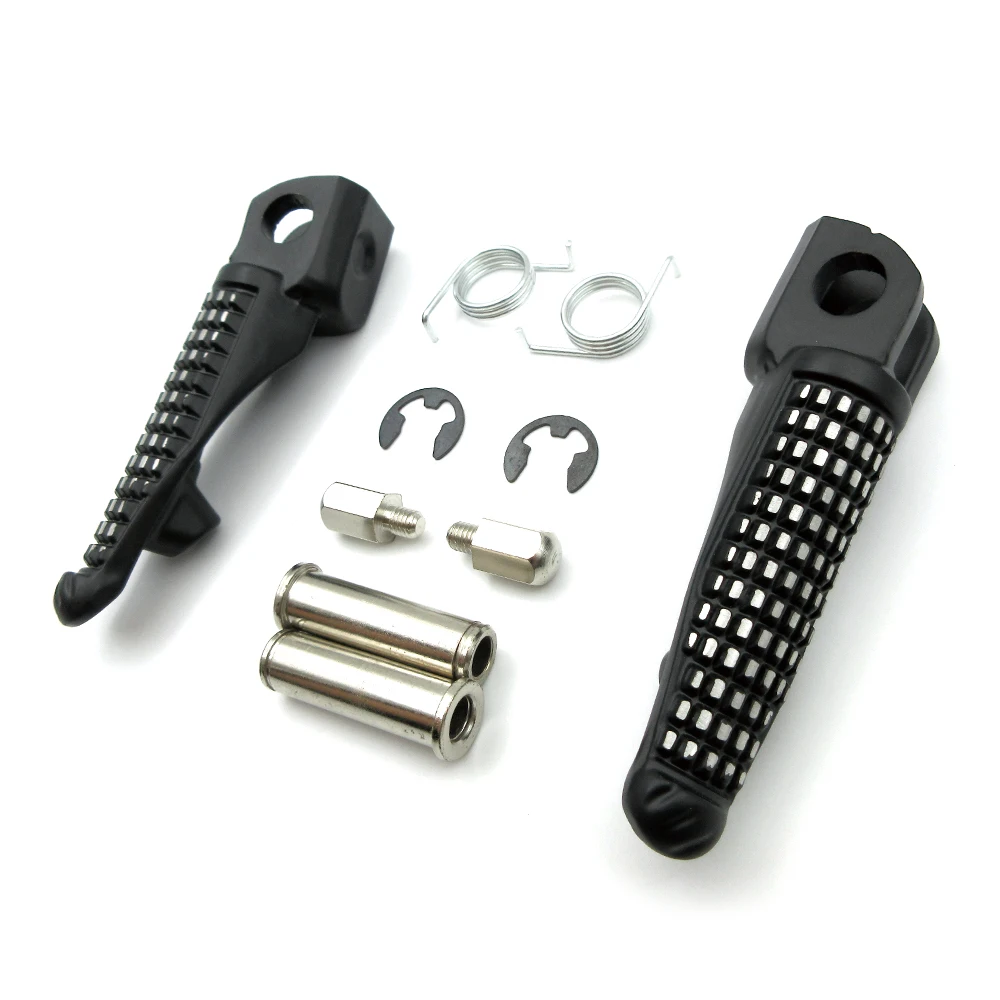 Motorcycle Footrests Front&Rear Foot Pedal Foot Rests Pegs For Kawasaki ER6N Ninja 250R 650R ZX9R ZX10R Z750/Z750S Z1000 Z1000SX