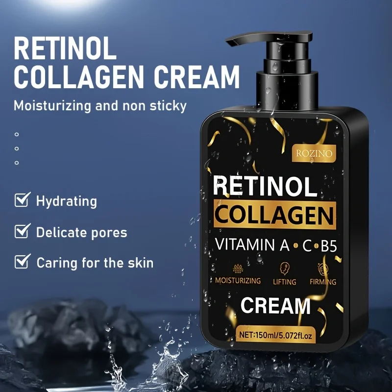 Krim Wajah Kolagen Retinol den - Skincare Vitamin C ulasan dan harga