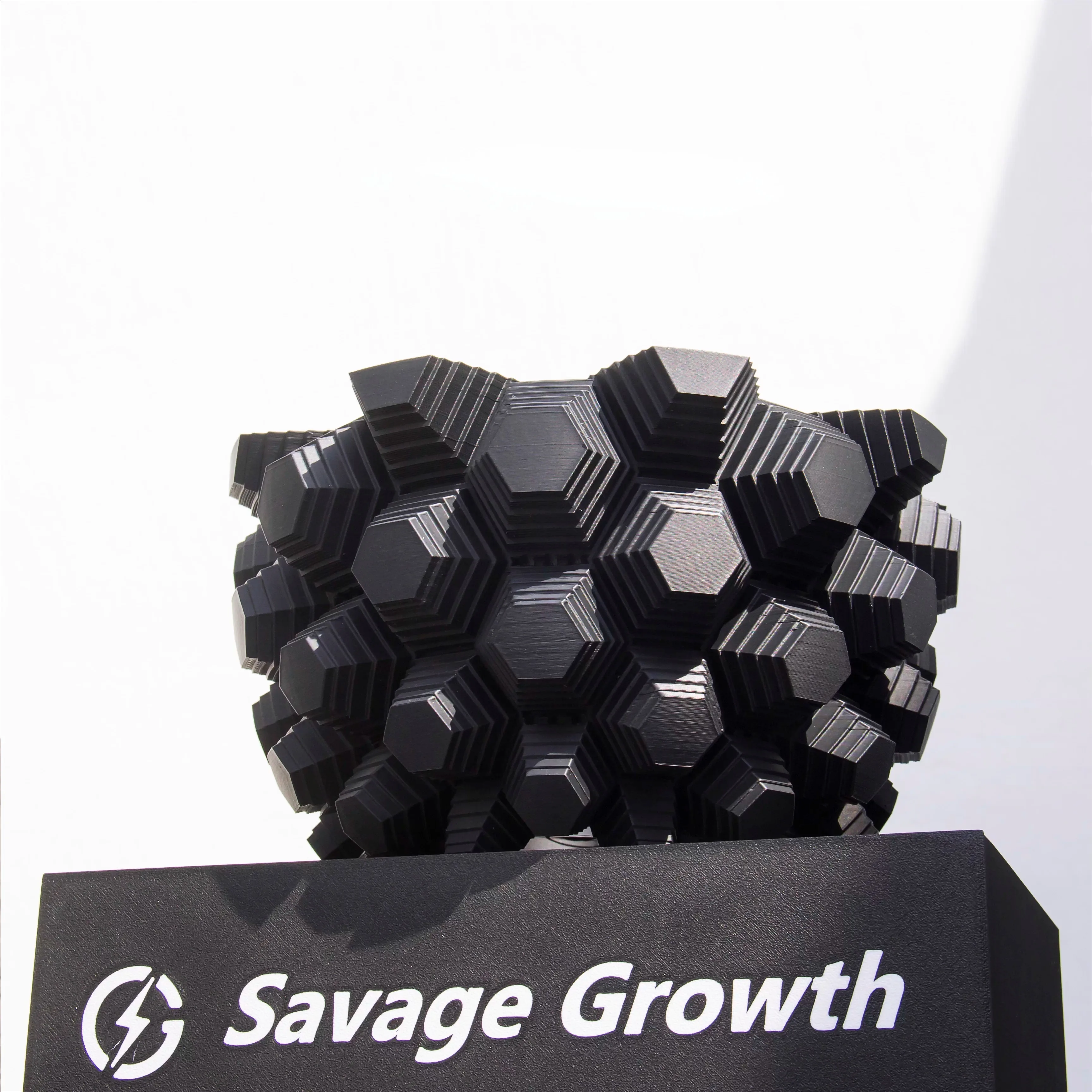 Black Rubber Plant Pot for Caudex | Breathable Planter for Dioscorea, Agave & Succulents
