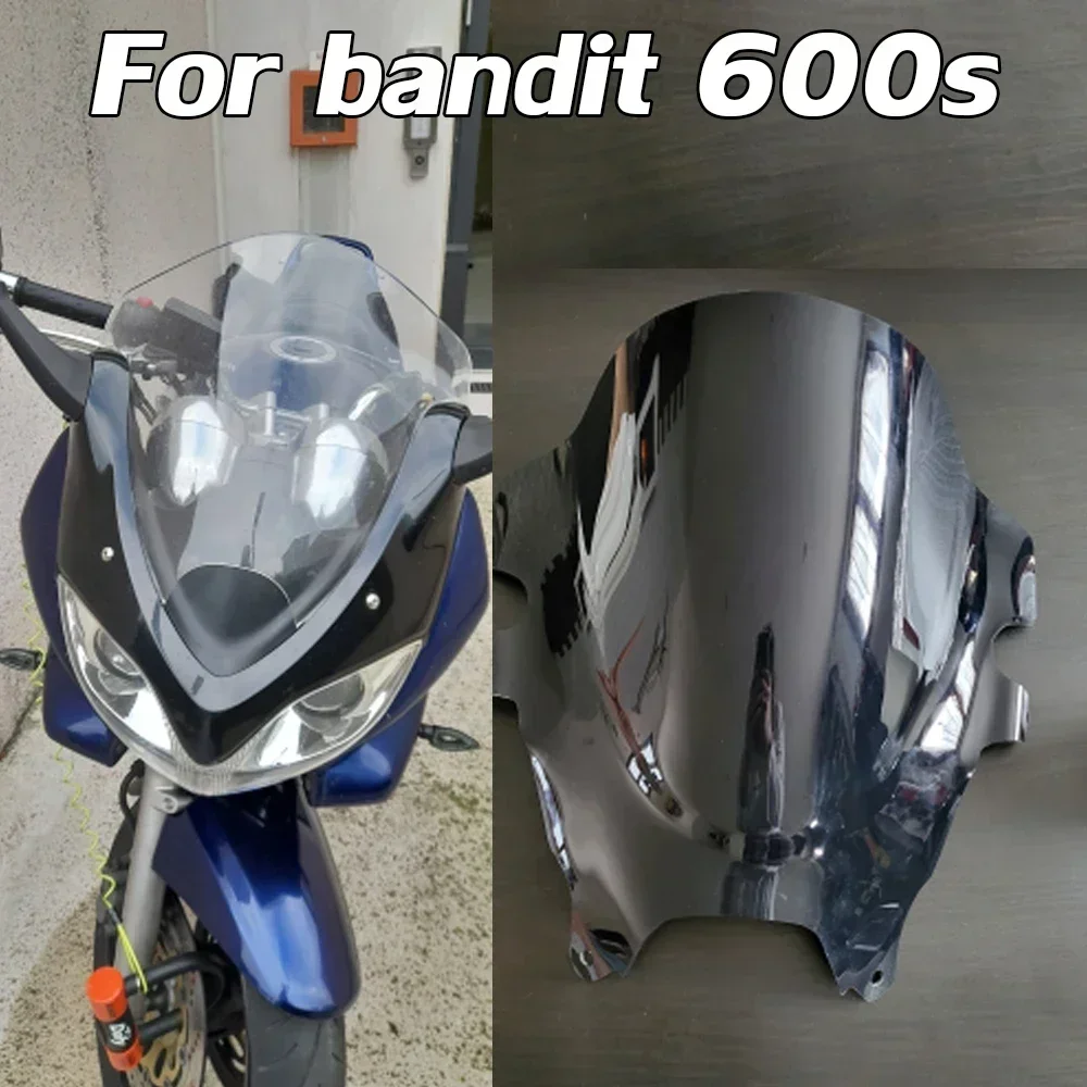 Motorcycle Windshield Windscreen for Suzuki Bandit 600S GSF1200 GSF 600 1200 2000 2001 2002 2003 2004 2005 GSF600 Wind Deflector