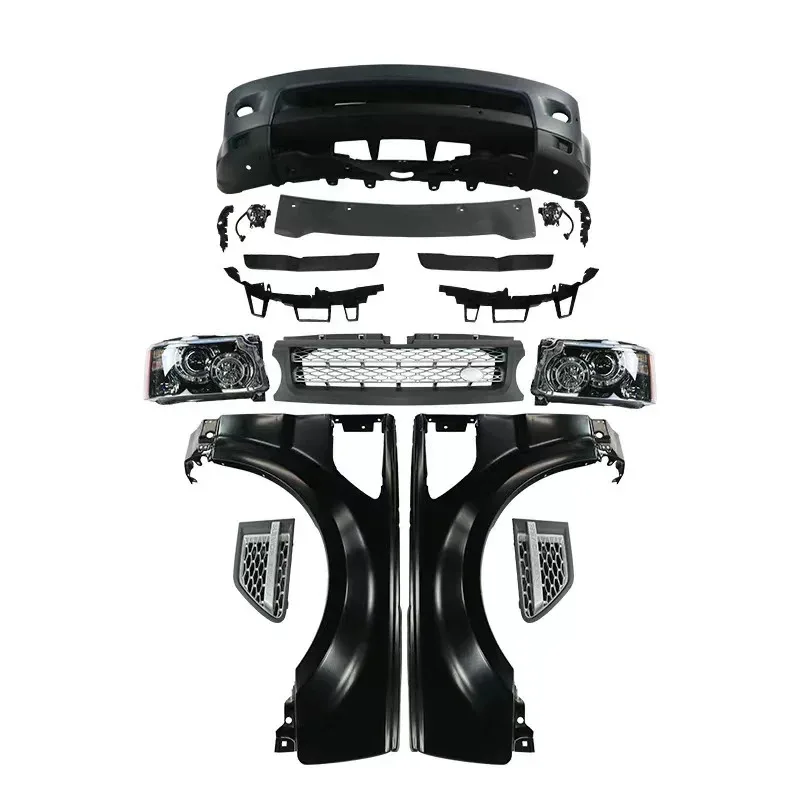 Body Kit For The 2005-2009 Range Rover Sport Facelift, 2010 Bumper Facelift, Old Facelift, New Bumper Facelift