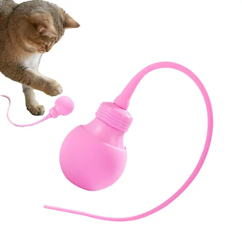 

Electric Tail for Indoor Cats Interactive Electric Pet Cat Toy Tail Silicone Tail Teaser Toy for Small Medium and Large Cats