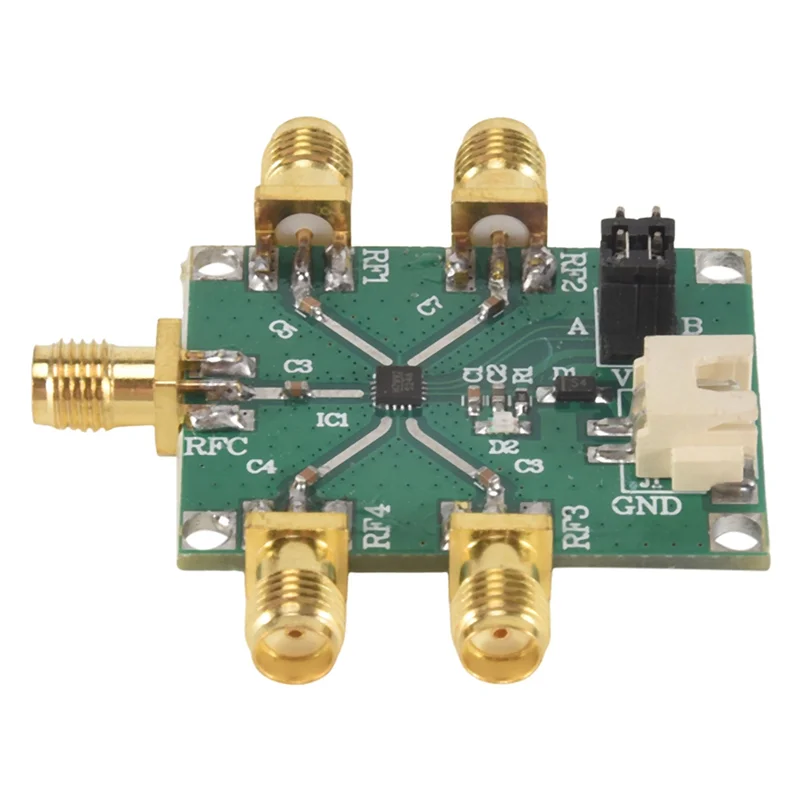 ABBP-3X HMC7992 0.1-6Ghz RF スイッチモジュール単極 4 投スイッチ無反射