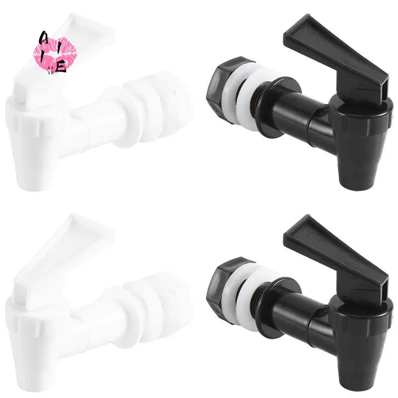A11E-4 Sets Replacement Cooler Faucet Water Bottle Jug, Dispenser Tap Spigot Spout Water Beverage Lever Pour Dispenser Valve
