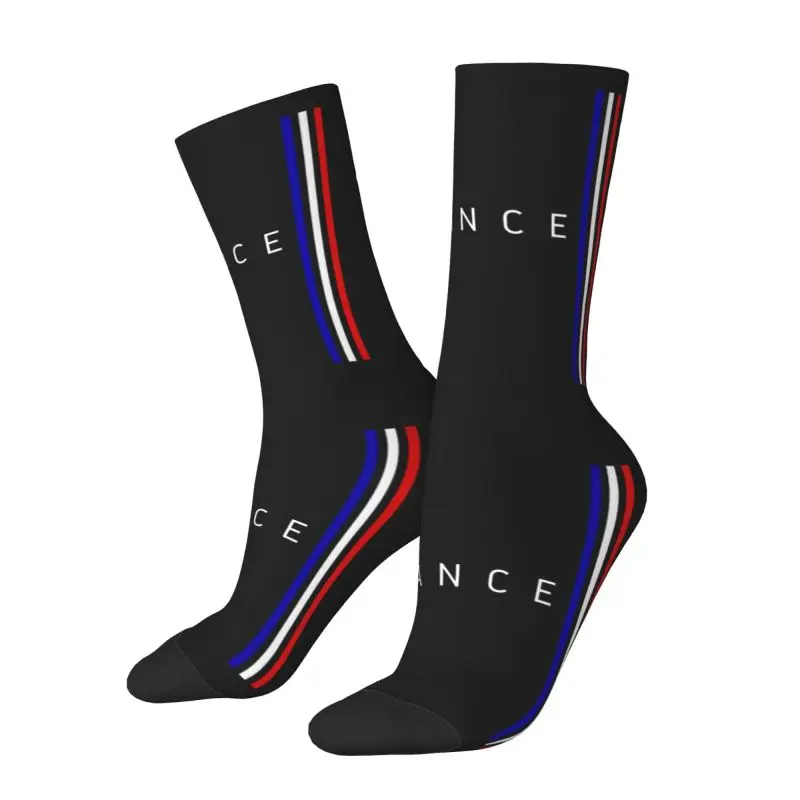 

Harajuku French Flag France Pride Socks Men Women Warm 3D Print Patriotic Basketball Sports Socks