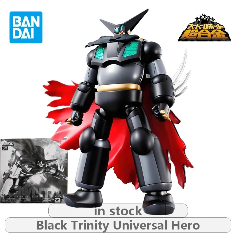 Bandai Super Robot Superalloy Finished Products Series Black Tower Anime Action Figure Model Toys Model Ornaments Gifts for Boys