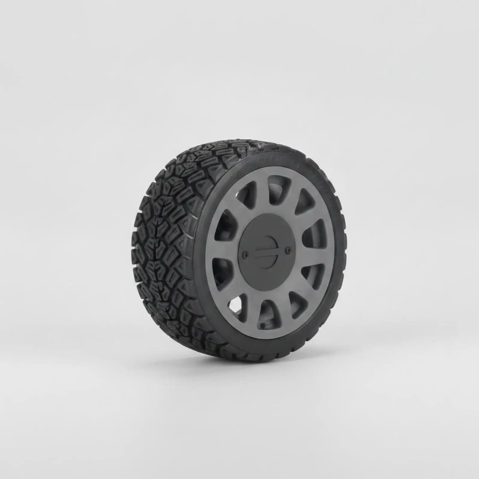68mm RC Car Racing Tire Plastic Wheel Set Abrasion Resistant Grip Traction for 1/10 Scale Remote Control Vehicle