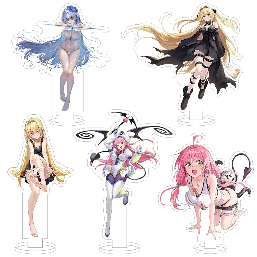 Guo Xiao Luo Azur Lane new game character Golden Darkness Yui Kotegawa Lala Satalin cute Acrylic stand desk ornament anime gift