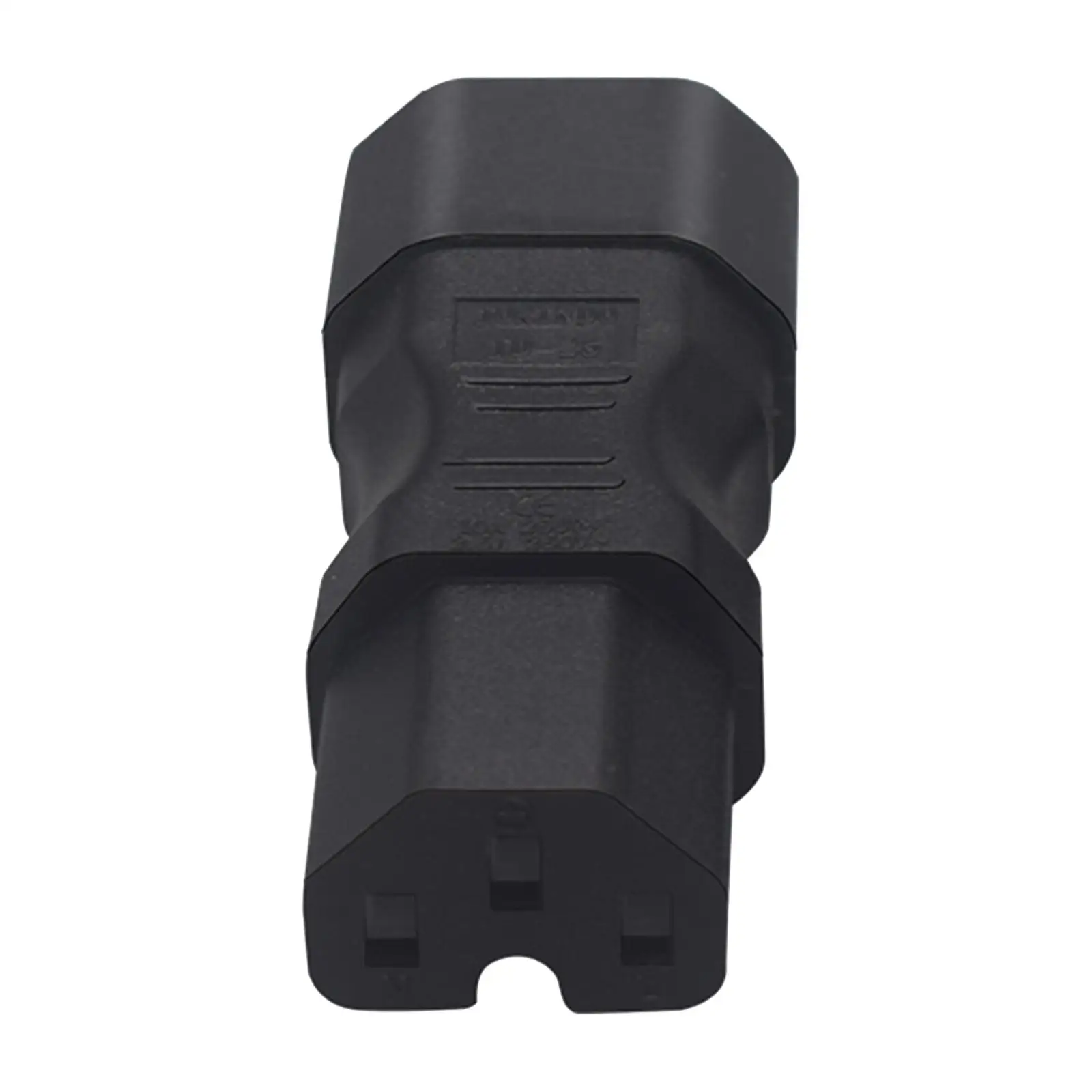 IEC 320 C14 auf C15 Wechselstrom-Konverter-Adapter 250 V 10 A Steckdose 3